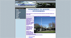 Desktop Screenshot of koloni-syvstjernen.dk
